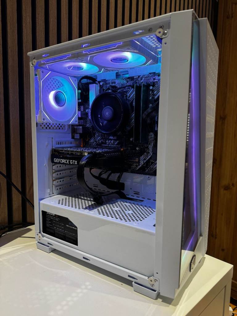 Ryzen 5 5500GT GTX 1660 Ti Great Value Gaming PC - White RGB | Great Performance for the Value
