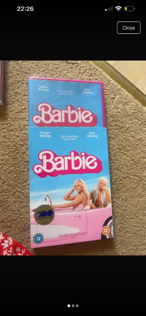 Barbie Movie DVD - Brand New, Sealed