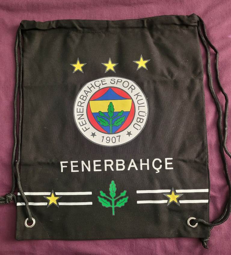 Fenerbahce Football Club Drawstring Tote Bag