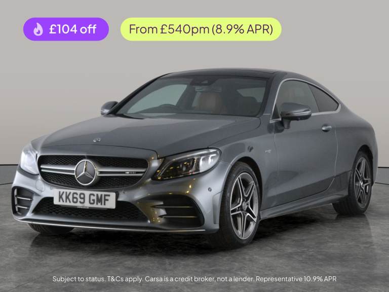 2019 Mercedes-Benz C Class 3.0 C43 V6 AMG (Premium Plus) Coupe 2dr Petrol G-Tronic+ 4MATIC Euro 6...