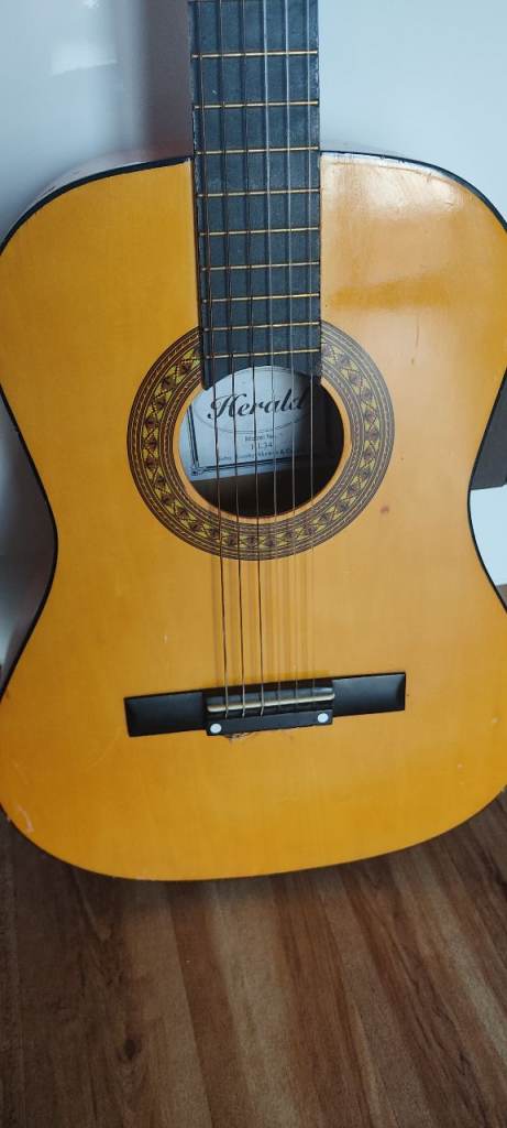 John Hornby Skewes & Co. Herald HL34 guitar.