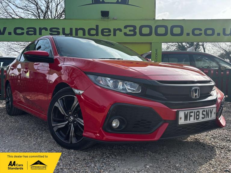 2018 Honda Civic 1.0 Civic EX VTec 5dr Hatchback Petrol Manual