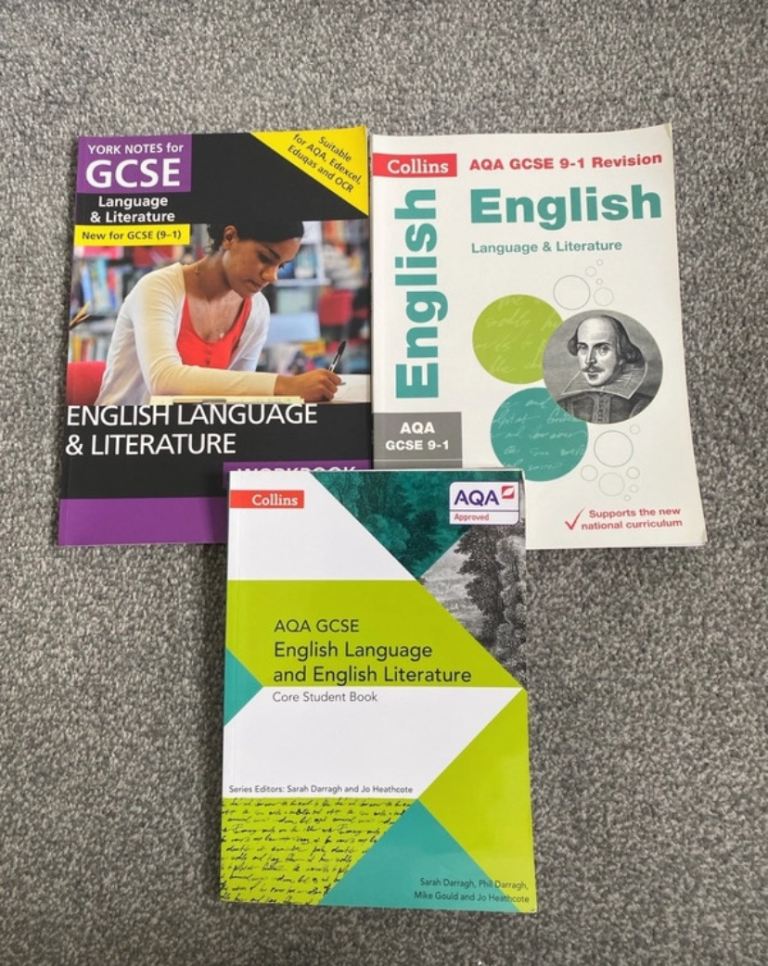 GCSE English Language & Literature Revision Guides and Textbook