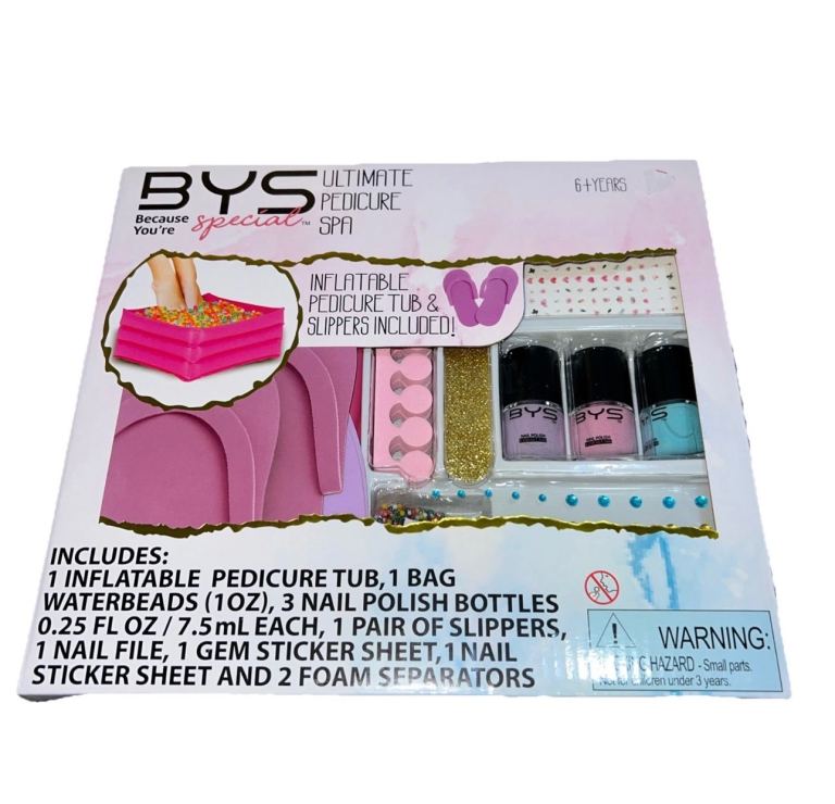 BYS Ultimate Pedicure Spa Kit - New in Box