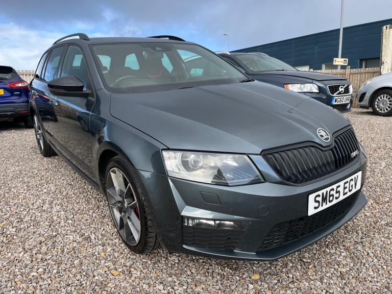 SKODA OCTAVIA 2.0 TDI CR vRS 5dr DSG / HPI CLEAR / HEATED SEATS / ULEZ FREE