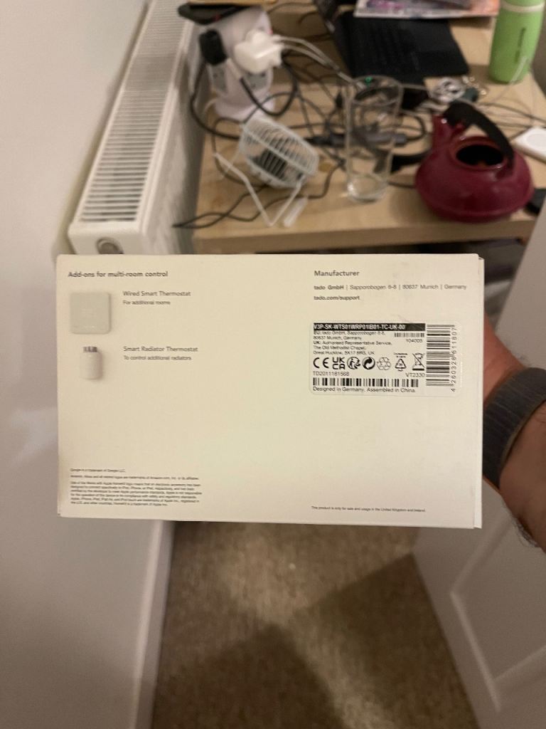 Wireless Smart Thermostat Starter Kit V3+ with Hot Water Control