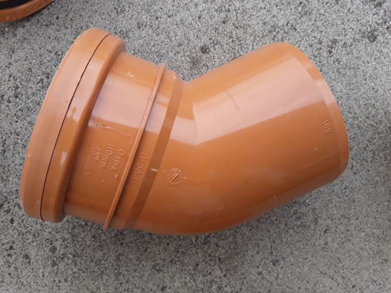 OSMA 4 inch new plastic pipe conectors all sizes 