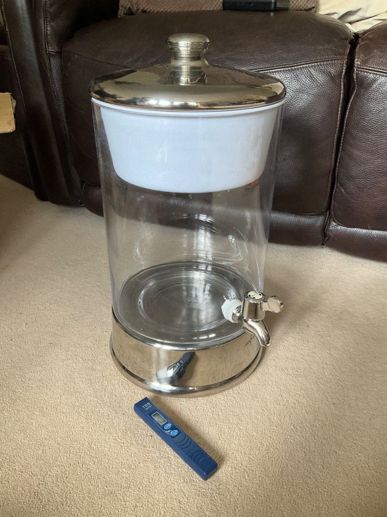 Zero Water glass 9.5ltr water dispenser