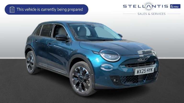 2025 Fiat 600 1.2 MHEV La Prima SUV 5dr Petrol Hybrid e-DCT Euro 6 (s/s) (136 ps) SUV Hybrid Auto...