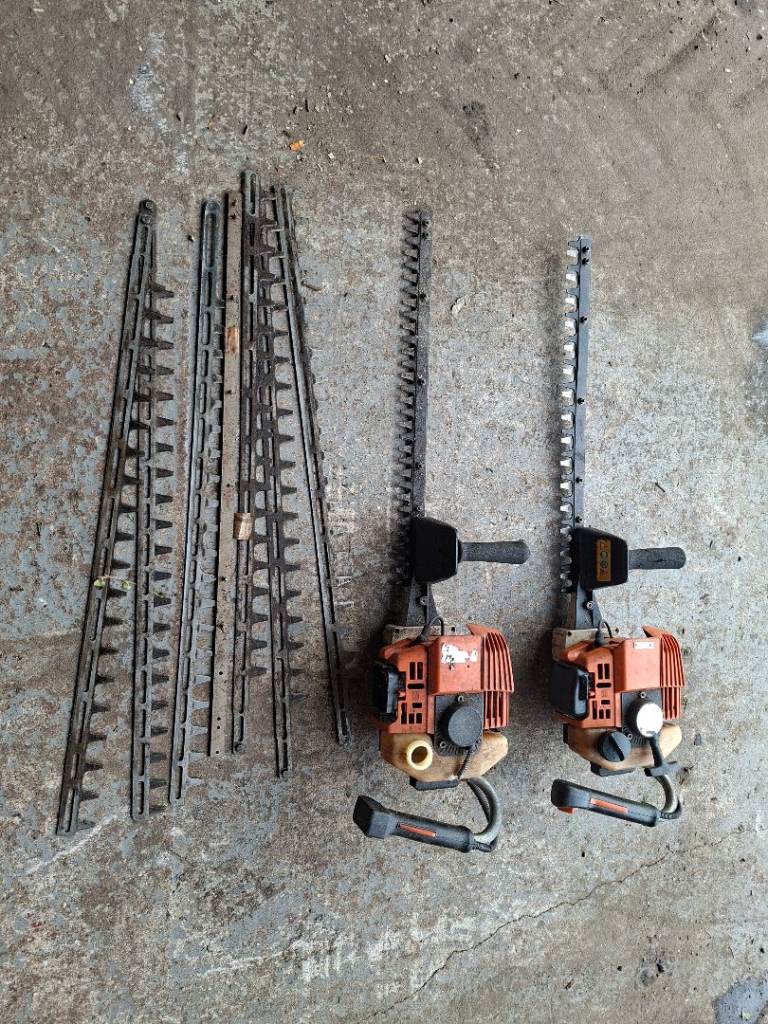 Stihl Hedge Cutters x2 - Spare Blades x3