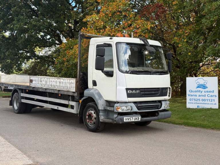 2007 DAF LF55 FA55.180 14T DAY E4 Scaffold Body Diesel Manual