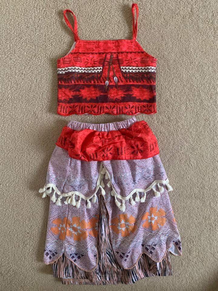 Moana costume size 130 cm (7-8 years old)