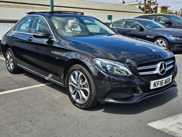 2016 Mercedes C350e Sport Premium Pan Roof Plug in Hybrid 