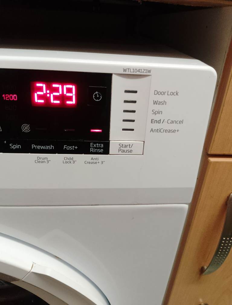 Beko washing machine.