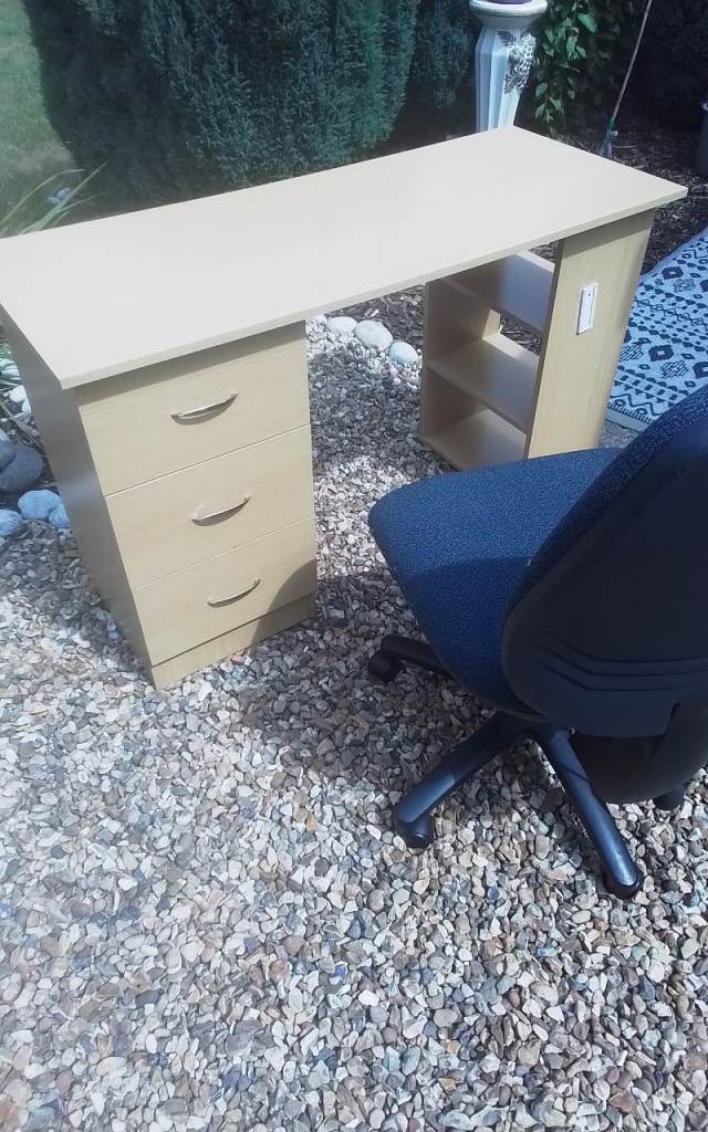 DESK AND CHAIR 