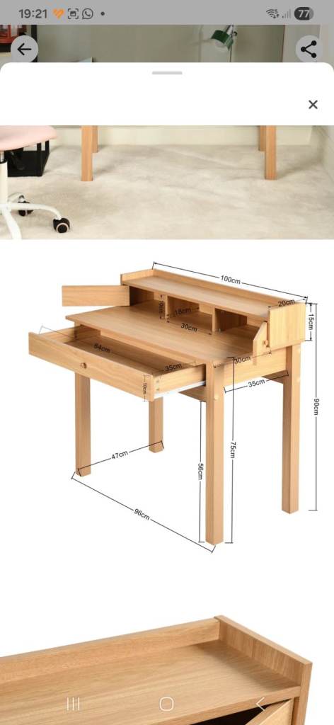 Mayfair desk.