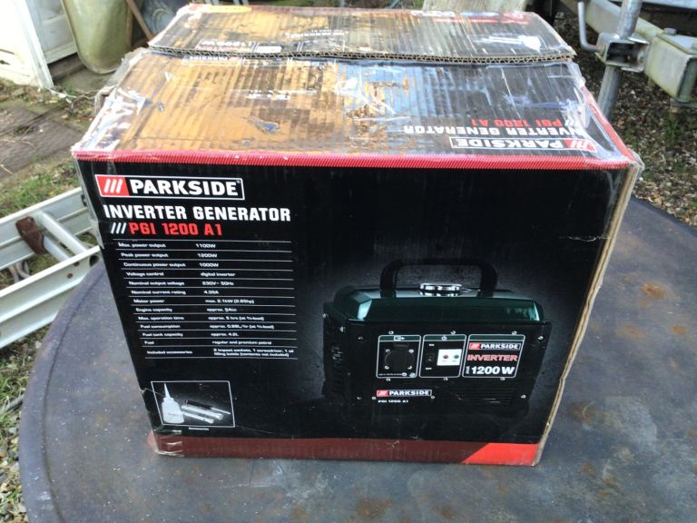 Inverter generator never used