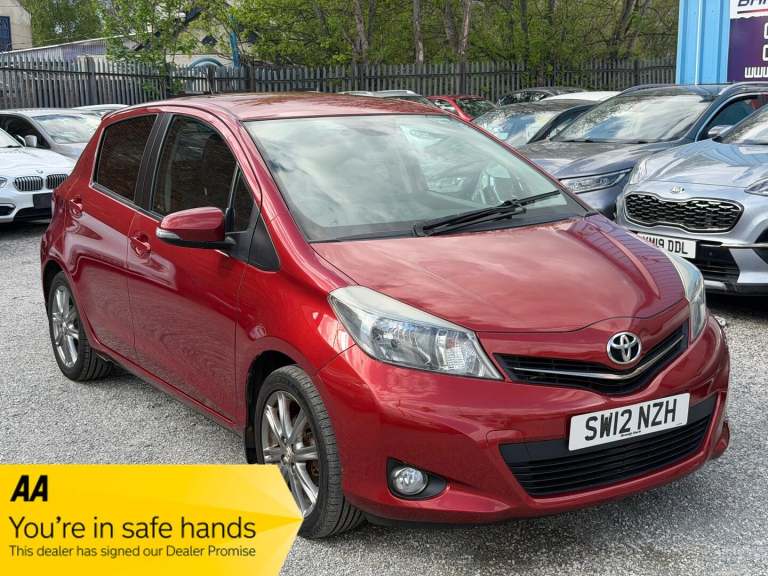 2012 Toyota Yaris 1.33 Dual VVT-i SR Euro 5 5dr HATCHBACK Petrol Manual