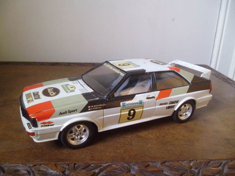 MODEL AUDI QUATTRO RALLY CAR,29TH ACROPOLIS RALLY 1982