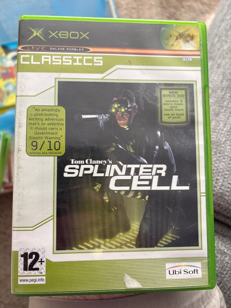 Xbox Classics Tom Clancy's Splinter Cell Game
