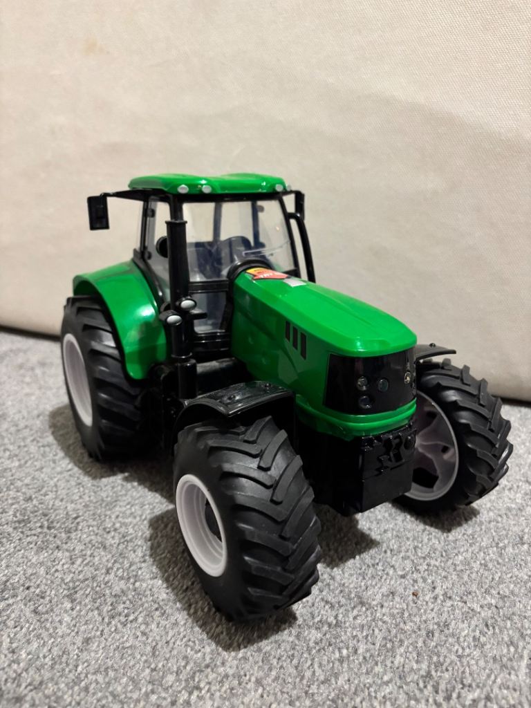 Large toy tractor 