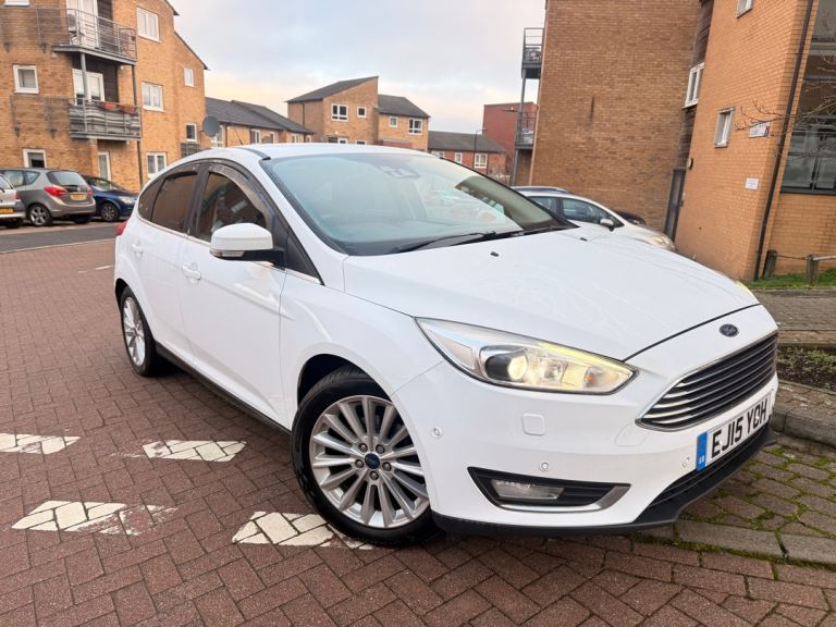 Ford Focus 1.5 TDCi Titanium X, FSH, 120BHP, Half Leather Trim, £20 yearly Road TAX, ULEZ Compliant