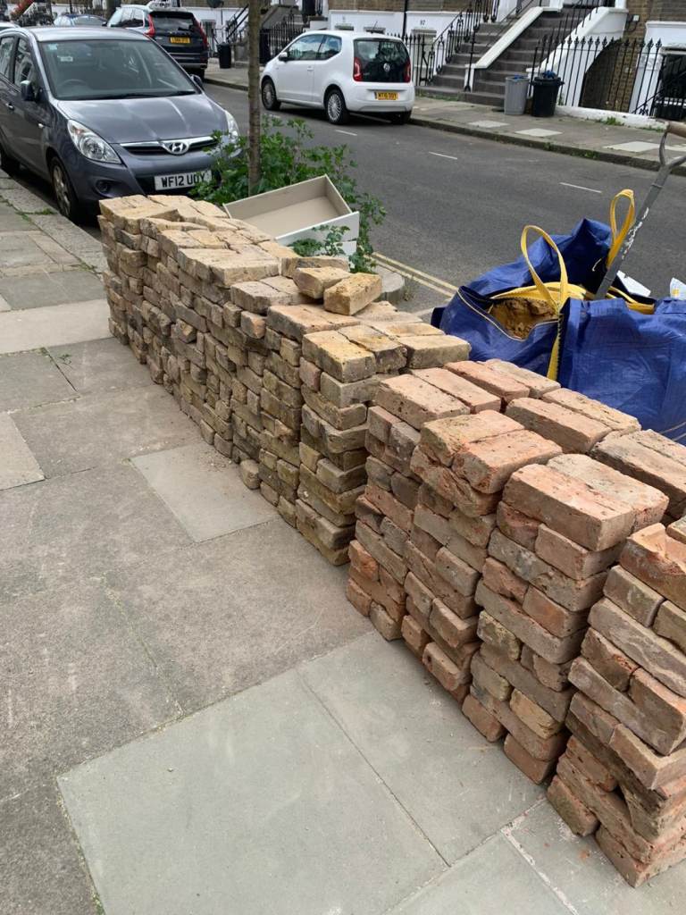 Reclaimed  multi stock bricks 