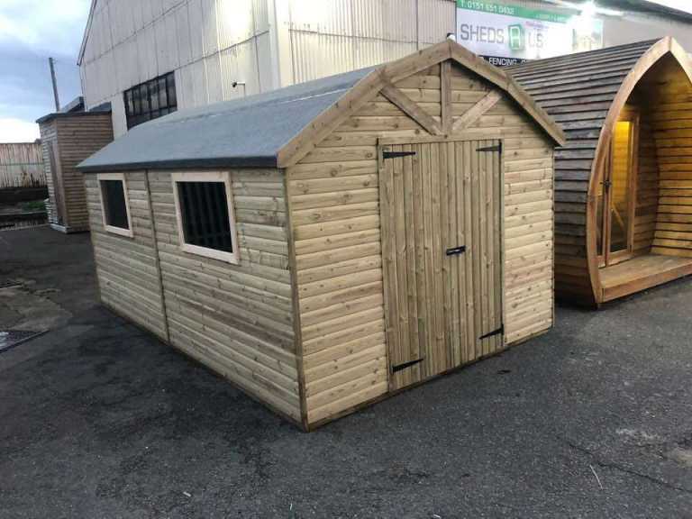 All different types of Sheds and Garden Buildings 