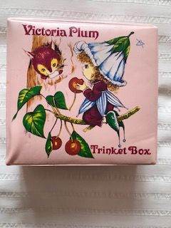 Victoria Plum Vintage Trinket Box