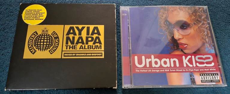 Urban Kiss & Ayia Napa Double Cds.