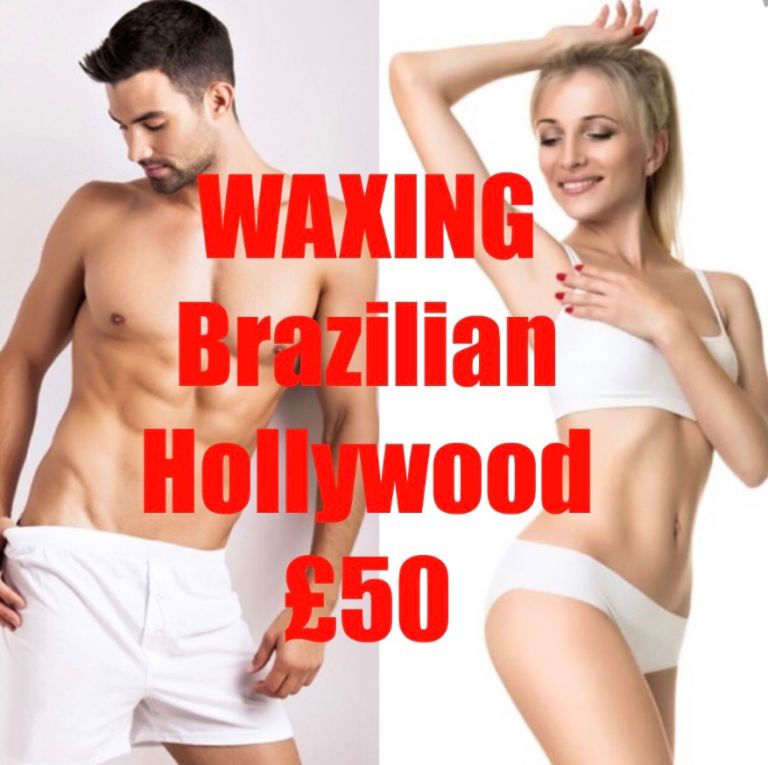 RELAX! Brazilian/Hollywood Waxing and 1hour Massage £100