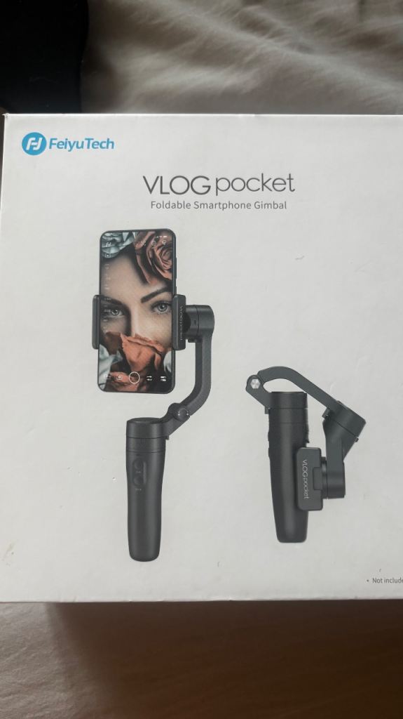 FeiyuTech VLOG pocket Foldable Smartphone Gimbal - As Good As New