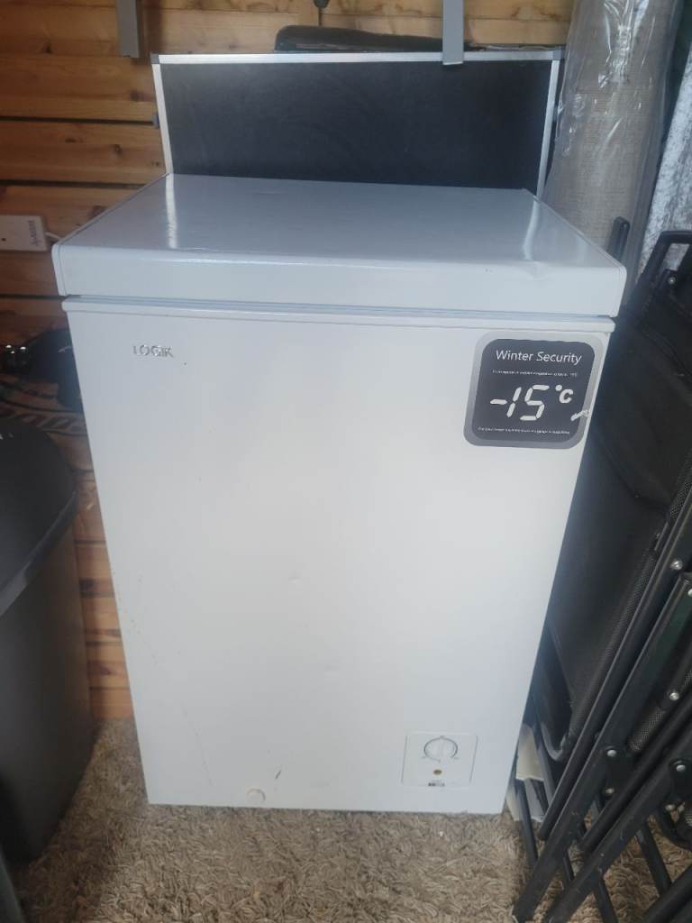 Logik Chest Freezer - White, Good Condition