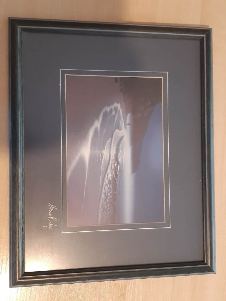 Maurice Bishop Framed Artwork Signed