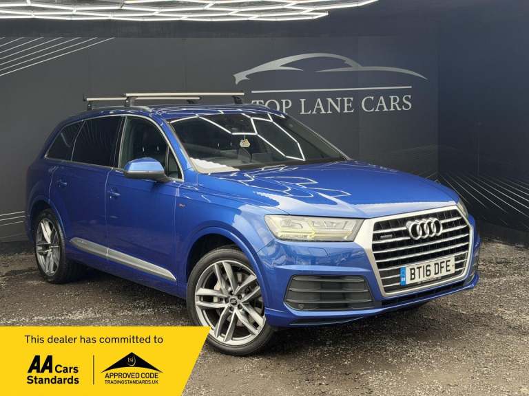2016 Audi Q7 3.0 TDI Quattro S Line 5dr Tip Auto ESTATE DIESEL Automatic