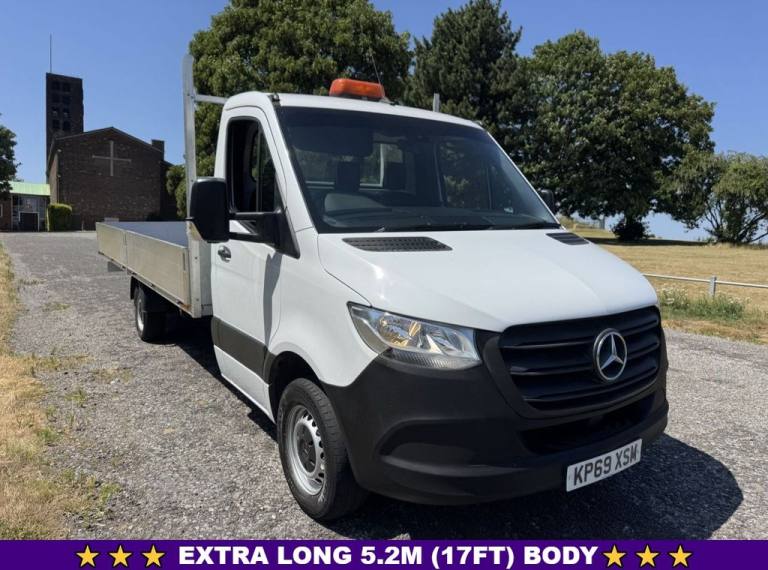 Mercedes Sprinter 2.1 316Cdi Lwb 3.5t. EXLong 5.2m (17ft) Dropside Euro 6 163BHP
