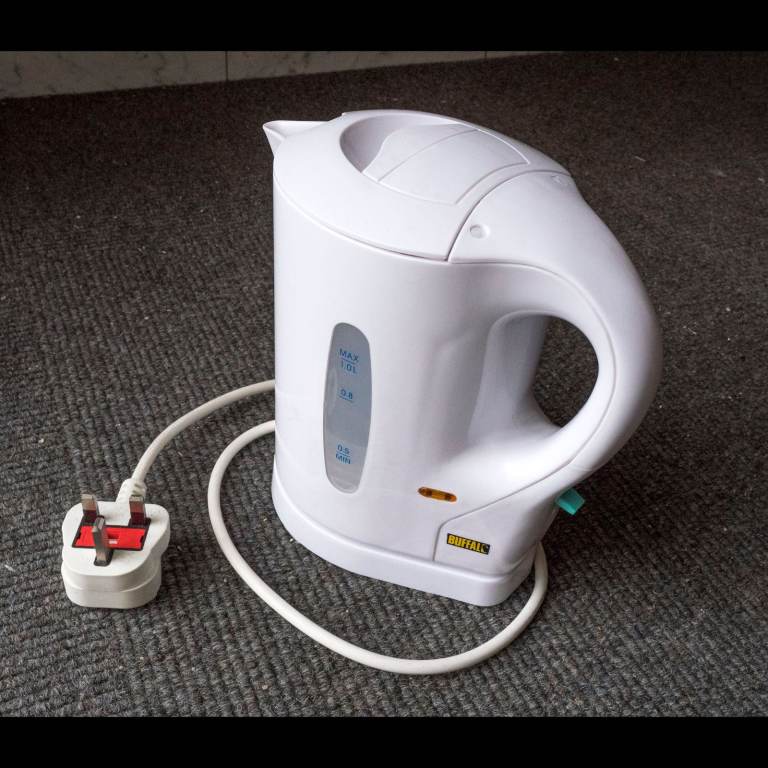 Mini Kettle, Cordless 900 watt, Caravan, Bedside etc.