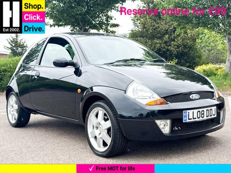 2008 Ford Ka 1.6 Sport SE Hatchback 3dr Petrol Manual (182 g/km, 94 bhp) HATCHBACK Petrol Manual