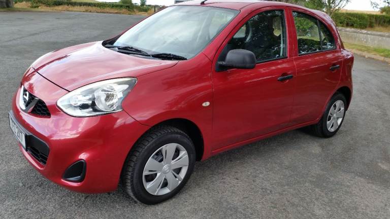 *!*BARGAIN*!* 2014 NISSAN MICRA 1.2 VISIA PETROL **MOTD TO 5 FEB 2027** £35 A YEAR ROAD TAX 
