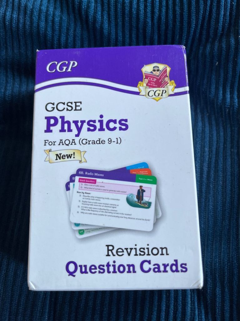 AQA GCSE Physics revision cards