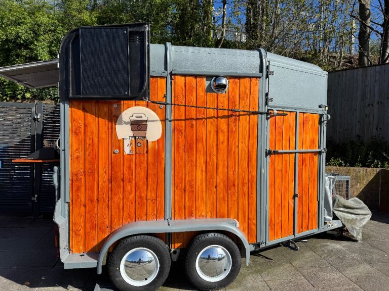 Fully Equipped Coffee Trailer-Ready to Trade