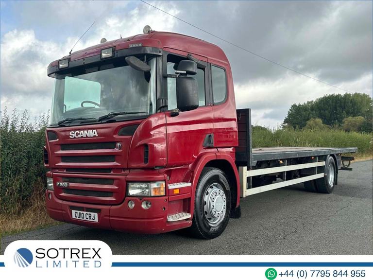 Scania P280 4 X 2 Flatbed - Manual Gearbox & Sleeper Cabin
