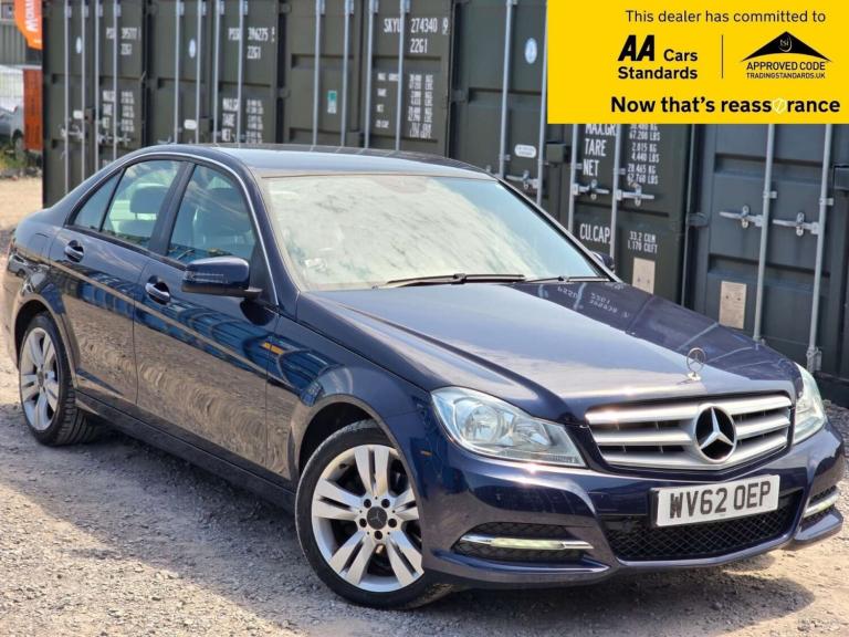 2012 Mercedes-Benz C Class 1.6 C180 BlueEfficiency Executive SE Saloon 4dr Petrol G-Tronic+ Euro ...