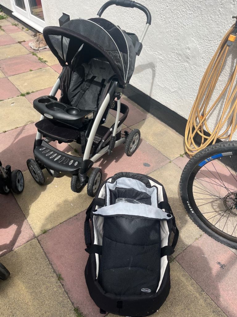 Two pushchairs 