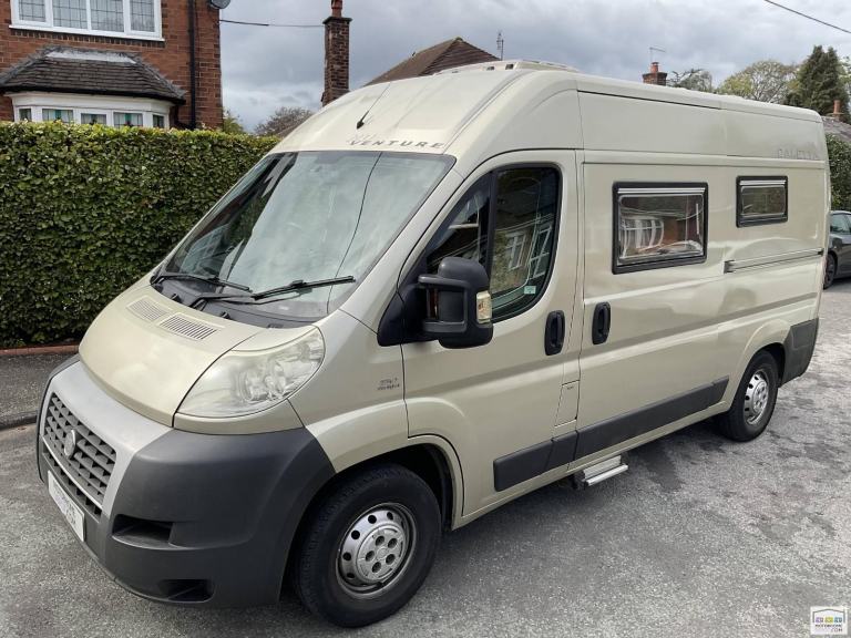 Nu Venture Caletta LWB 2 berth/belt end kitchen/ washroom compact campervan 
