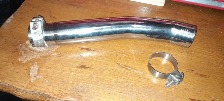 Link pipe was on yamaha fazer 600