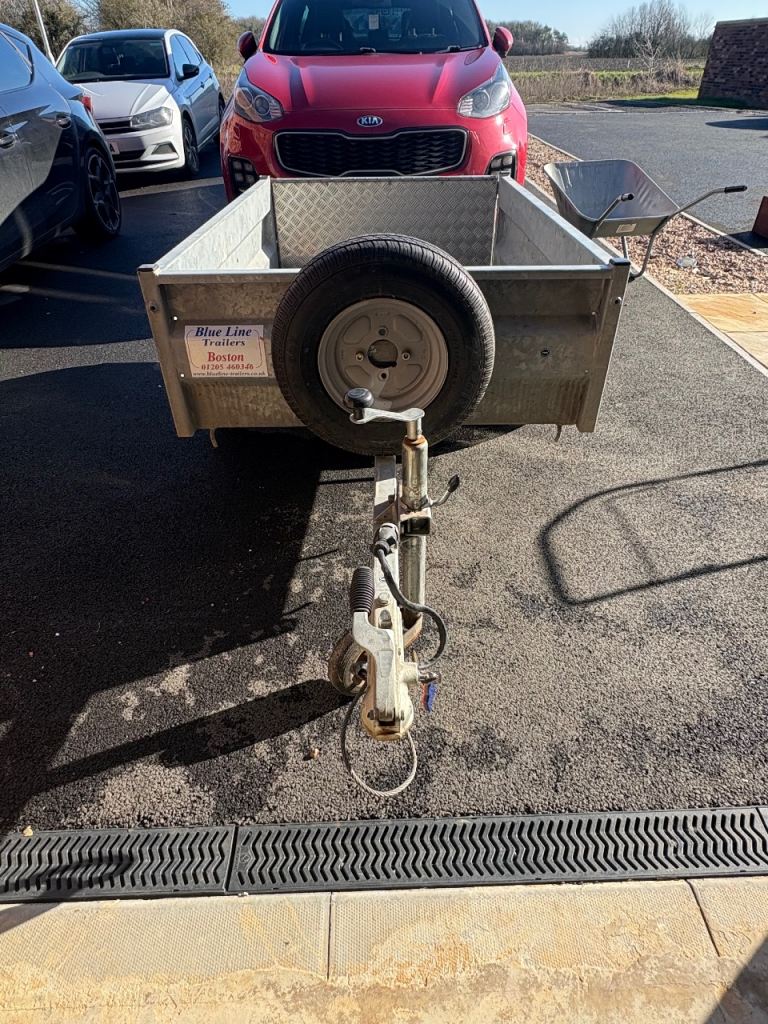 Blueline galvanised trailer