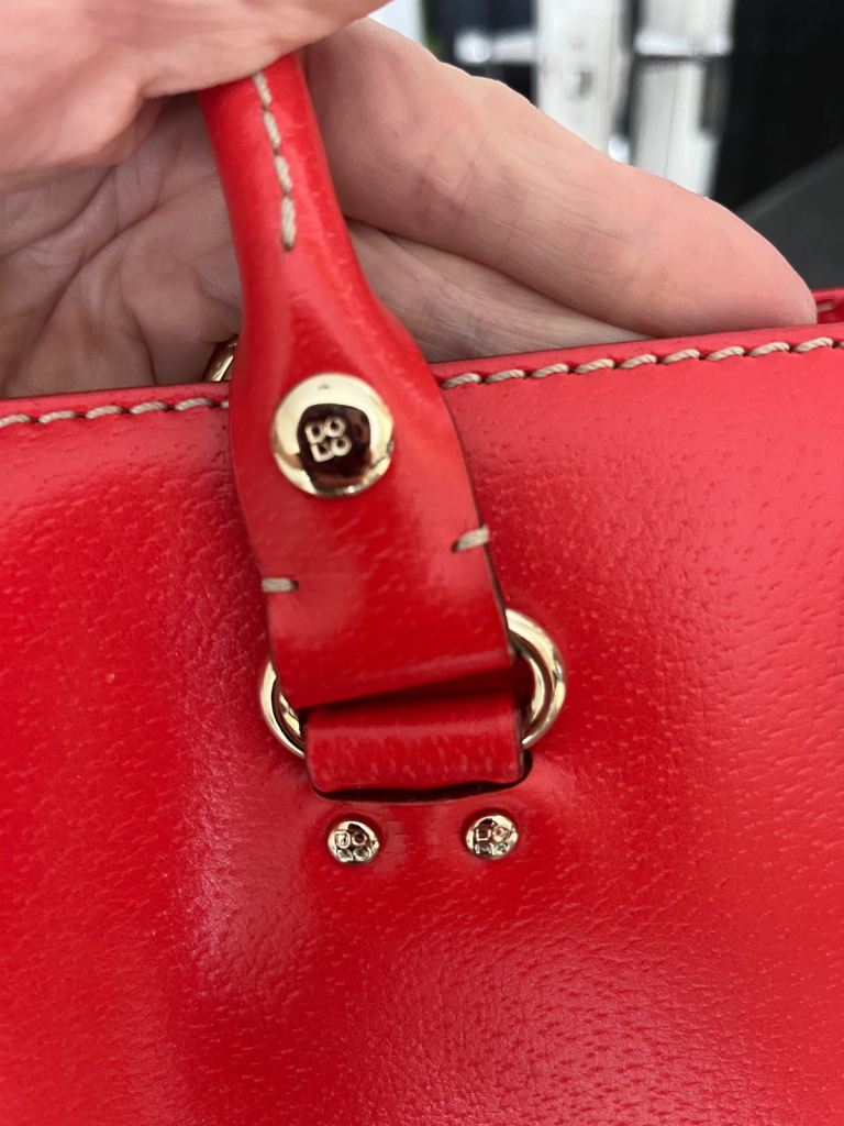 Beautiful Kate spade bag in red