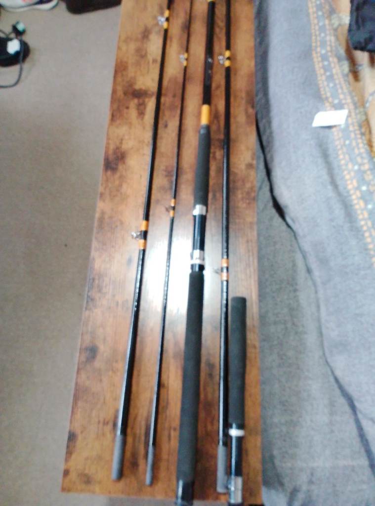 Daiwa quintet combo 2710-6B fly and boat rod.