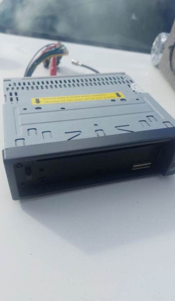 Portable Car Radio - Compact MP3 Player 